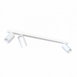 Nowodvorski oprawa natynkowa MONO GU10 x 3 Stal lakierowana Tworzywo sztuczne ABS Biały 220-230 V MAX: 10W only LED