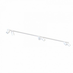 Nowodvorski oprawa natynkowa MONO GU10 x 6 Stal lakierowana Tworzywo sztuczne ABS Biały ~220-230 V MAX: 10W only LED