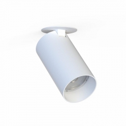 Nowodvorski oprawa wpuszczana MONO SURFACE GU10 x 1 Stal lakierowana Tworzywo sztuczne ABS Biały 220-230 V MAX: 10W only LED