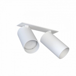 Nowodvorski oprawa wpuszczana MONO SURFACE GU10 x 2 Stal lakierowana Aluminium lakierowane Biały 220-230 V MAX: 10W only LED