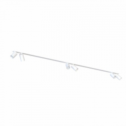 Nowodvorski oprawa wpuszczana MONO SURFACE GU10 x 6 Stal lakierowana Aluminium lakierowane Biały 220-230 V MAX: 10W only LED