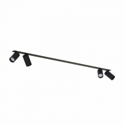 Nowodvorski oprawa wpuszczana MONO SURFACE GU10 x 4 Stal lakierowana Aluminium lakierowane Czarny 220-230 V MAX: 10W only LED