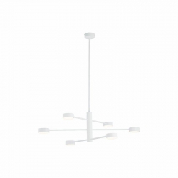 Nowodvorski lampa wisząca ORBIT GX53 x 6 Stal lakierowana Biały 220-230 V MAX: 6x8W