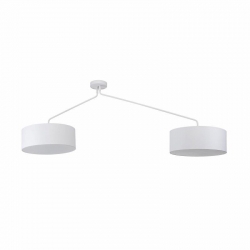 Nowodvorski oprawa przysufitowa FALCON E27 x 6 Tkanina Tworzywo sztuczne Biały 220-230 V MAX: 25W only LED