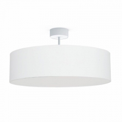 Nowodvorski oprawa przysufitowa VIOLET E27 x 3 Tkanina Tworzywo sztuczne Biały 220-230 V MAX: 25W only LED