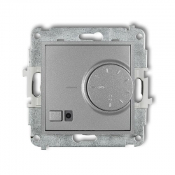 Karlik MINI Regulator temperatury z czujnikiem podpodłog. srebrny metalik 7MRT-1