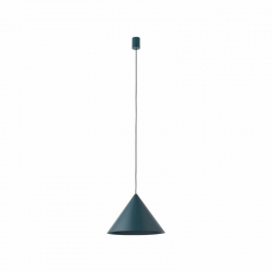 Nowodvorski lampa wisząca ZENITH M GU10 x 1 Stal lakierowana Lity mosiądz Zielony ~220-230 V MAX: 35W