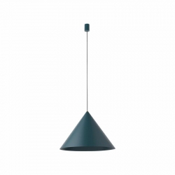 Nowodvorski lampa wisząca ZENITH L GU10 x 1 Stal lakierowana Lity mosiądz Zielony ~220-30 V MAX: 35W