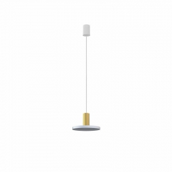 Nowodvorski lampa wisząca HERMANOS GU10 x 1 Stal lakierowana Lity mosiądz Czarny 220-230 V MAX: 10W only LED