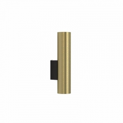 Nowodvorski kinkiet EYE WALL GU10 x 2 Lity mosiądz Stal lakierowana Mosiądz 220-230 V MAX: 10W only LED