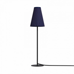 Nowodvorski oprawa stołowa TRIFLE G9 x 1 Tkanina Aluminium lakierowane Granatowo-złoty 220-230 V MAX: 10W only LED