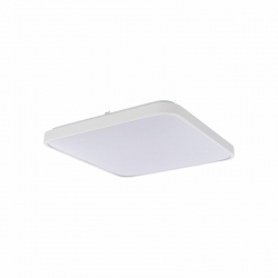 Nowodvorski plafon AGNES SQUARE LED LED x 1 Stal lakierowana Tworzywo sztuczne PMMA Biały ~220-230 V MAX: 32W