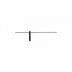 Nowodvorski kinkiet z włącznikiem IMPULSE LED M LED Aluminium lakierowane Tworzywo sztuczne PC Czarny ~220-230 V MAX: 10W