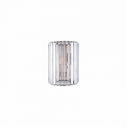 Nowodvorski kinkiet BOSTON E14 x 1 Stal chromowana Szkło Chrom ~220-230V V MAX: 1x40W
