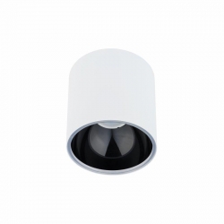 Nowodvorski oprawa natynkowa HALO GU10 x 1 Stal lakierowana Tworzywo sztuczne ABS Biały ~220-230 V MAX: 10W only LED