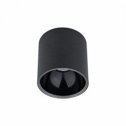 Nowodvorski oprawa natynkowa HALO GU10 x 1 Stal lakierowana Tworzywo sztuczne ABS Czarny ~220-230 V MAX: 10W only LED