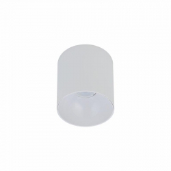 Nowodvorski oprawa natynkowa POINT TONE GU10 x 1 Stal lakierowana Tworzywo sztuczne ABS Biały ~220-230 V MAX: 10W only LED