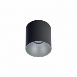 Nowodvorski oprawa natynkowa POINT TONE GU10 x 1 Stal lakierowana Tworzywo sztuczne ABS Srebrny ~220-230 V MAX: 10W only LED