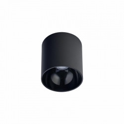 Nowodvorski oprawa natynkowa POINT TONE GU10 x 1 Stal lakierowana Tworzywo sztuczne ABS Czarny ~220-230 V MAX: 10W only LED