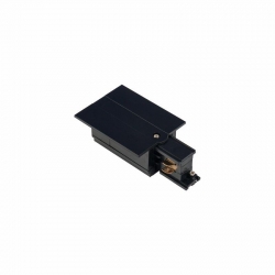Nowodvorski system konfigurowalny CTLS REC PWR END CAP LEFT (PEL) x 0 Tworzywo sztuczne Miedź Czarny ~220-230 V MAX: 16A, 3,7kVA