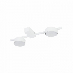 Nowodvorski plafon PILLS GX53 x 2 Aluminium lakierowane Stal lakierowana Biały ~220-230 V MAX: 2x8W