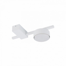 Nowodvorski plafon PILLS GX53 x 1 Aluminium lakierowane Stal Biały ~220-230 V MAX: 1x8W