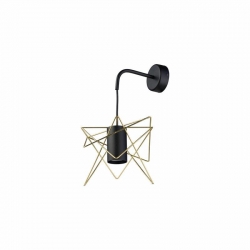 Nowodvorski kinkiet GSTAR GU10 x 1 Stal mosiądzowana Stal lakierowana Mosiądz ~220-230 V MAX: 10W only LED