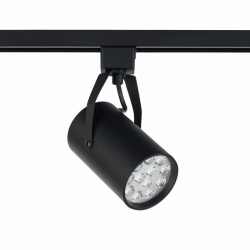 Nowodvorski NOV1F2T PROFILE STORE PRO LED 12W LED x 1 Aluminium lakierowane Tworzywo sztuczne Czarny ~220-230 V MAX: 12W