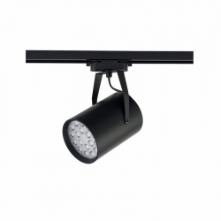 Nowodvorski NOV1F2T PROFILE STORE PRO LED 18W LED x 1 Aluminium lakierowane Tworzywo sztuczne Czarny ~220-230 V MAX: 18W