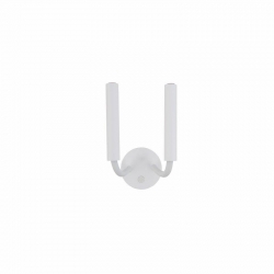 Nowodvorski kinkiet regulowany z włącznikiem STALACTITE G9 x 2 Stal lakierowana Peszel Biały ~220-230 V MAX: 2x10W only LED