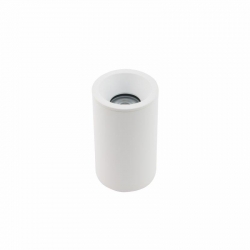 Nowodvorski oprawa natynkowa ALPHA GU10 x 1 Aluminium lakierowane Szkło Biały ~220-230 V MAX: 1x15W