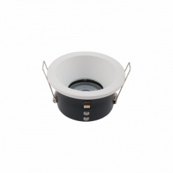 Nowodvorski oprawa wpuszczana CHARLIE GU10 x 1 Aluminium lakierowane Szkło Biały ~220-230 V MAX: 1x15W