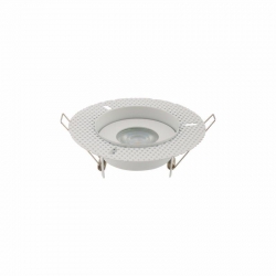 Nowodvorski oprawa wpuszczana ECHO GU10 x 1 Aluminium lakierowane Szkło Biały ~220-230 V MAX: 1x15W
