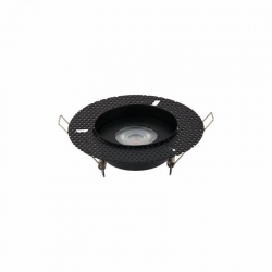 Nowodvorski oprawa wpuszczana ECHO GU10 x 1 Aluminium lakierowane Szkło Czarny ~220-230 V MAX: 1x15W