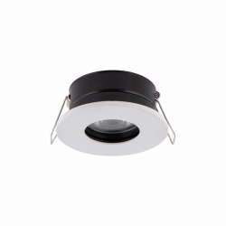 Nowodvorski oprawa wpuszczana GOLF GU10 x 1 Aluminium lakierowane Szkło Biały ~220-230 V MAX: 1x15W