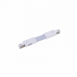 Nowodvorski NOV1F2T PROFILE FLEX CONNECTOR x 0 Tworzywo sztuczne PC Stal Biały ~220-230 V