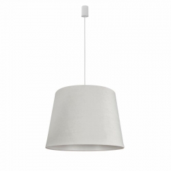 Nowodvorski lampa wisząca CONE L E27 x 1 Aksamit Stal lakierowana Kremowy ~220-230 V MAX: 1x60W