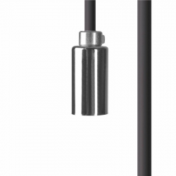 Nowodvorski Cameleon CAMELEON CABLE G9 1,5 M G9 x 1 Tworzywo sztuczne Stal chromowana Czarny ~250 V MAX: 1x10W only LED