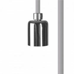Nowodvorski Cameleon CAMELEON CABLE GU10 2,5 M GU10 x 1 Tworzywo sztuczne Stal chromowana Biały ~250 V MAX: 1x10W only LED