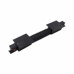 Nowodvorski system konfigurowalny CTLS RECESSED POWER FLEX CONNECTOR BL x 0 Tworzywo sztuczne Miedź Czarny ~220-230 V MAX: 16A, 3,7kVA