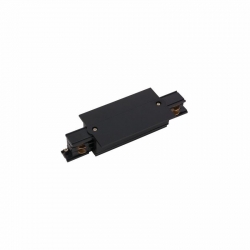 Nowodvorski system konfigurowalny CTLS REC POWER STRAIGHT CONNECTOR x 0 Tworzywo sztuczne Miedź Czarny ~220-230 V MAX: 16A, 3,7kVA