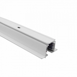 Nowodvorski system konfigurowalny szyna podtynkowa CTLS RECESSED TRACK 3 CIRCUIT 1M x 0 Aluminium Biały ~220-230 V MAX: 16A, 3,7kVA