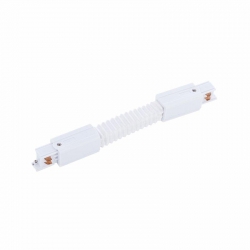 Nowodvorski system konfigurowalny CTLS POWER FLEX CONNECTOR x 0 Tworzywo sztuczne Miedź Biały ~220-230 V MAX: 16A, 3,7kVA