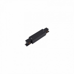 Nowodvorski system konfigurowalny CTLS POWER STRAIGHT CONNECTOR x 0 Tworzywo sztuczne Miedź Czarny ~220-230 V MAX: 16A, 3,7kVA