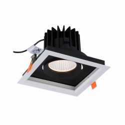 Nowodvorski oprawa wpuszczana CL DIA LED 30W 3000K LED x 1 Aluminium/Znal Biały ~220-230 V MAX: 1x30W