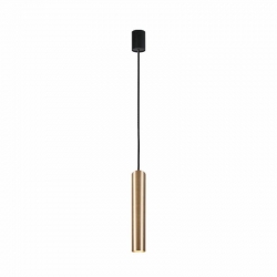 Nowodvorski lampa wisząca EYE L GU10 x 1 Lity mosiądz Stal lakierowana Mosiądz ~220-230 V MAX: 1x10W only LED