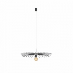 Nowodvorski lampa wisząca UMBRELLA E27 x 1 Stal lakierowana Czarny ~220-230 V MAX: 1x60W