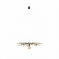 Nowodvorski lampa wisząca UMBRELLA E27 x 1 Stal mosiądzowana Stal lakierowana Mosiądz ~220-230 V MAX: 1x60W