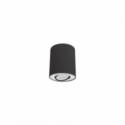 Nowodvorski oprawa natynkowa SET GU10 x 1 Stal lakierowana Czarny ~220-230 V MAX: 1x10W only LED