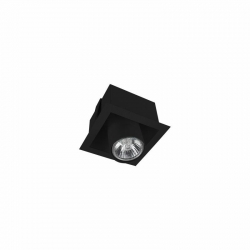 Nowodvorski oprawa wpuszczana EYE MOD GU10 x 1 Stal lakierowana Czarny ~220-230 V MAX: 1x35W